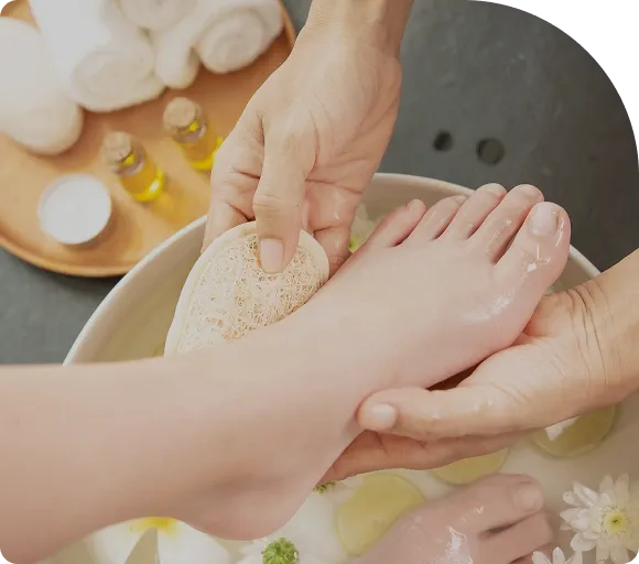 Foot Reflexology at Anura Spa, Thamel, Kathmandu